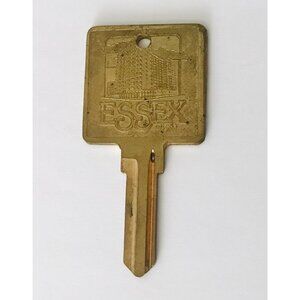 Vintage Essex Hotel Room Key Indianapolis IN Pennsylvania St Historic USA